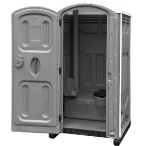 PORTABLE RESTROOM (SATELLITE AXXIS 1) HEAVY DUTY SELF CLOSING HINGES, 60 GALLON WASTE TANK